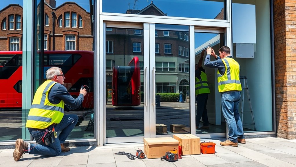 Automatic Door Installation West Ealing