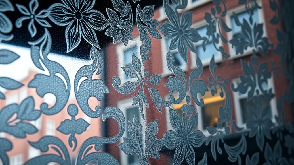 Patterned Decorative Glass West Ealing