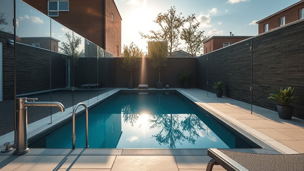 Pool Glass Fencing West Ealing