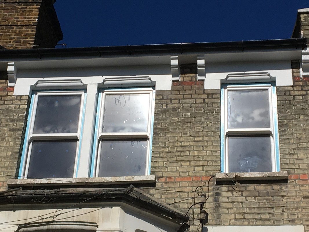 New uPVC sash windows fitted on Victorian terrace in West Ealing